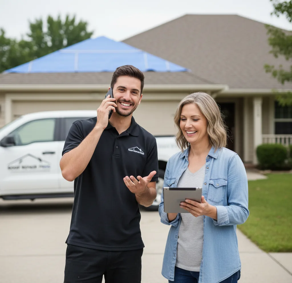 Modern Solutions Roof Repair customer support in Verdunville